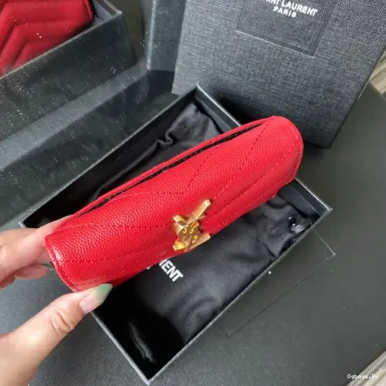 ENVELOPE MONOGRAM WALLET IN YSL SMALL 0523